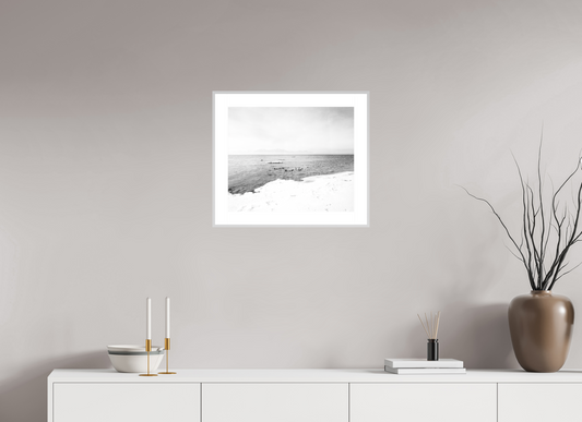 "home is were you feel good" - Chiemsee im Winter