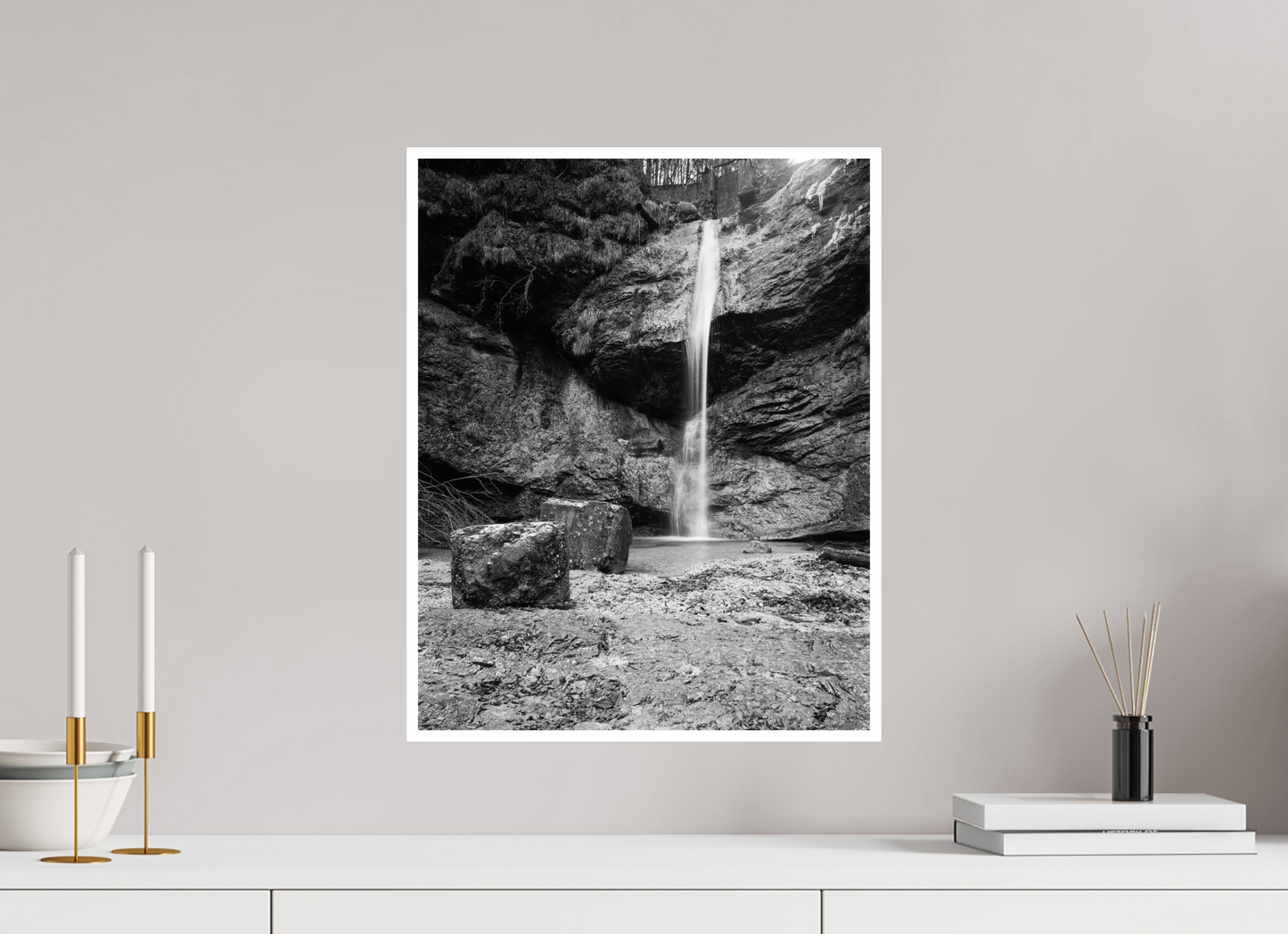 "the noise" - Wasserfall im Chiemgau