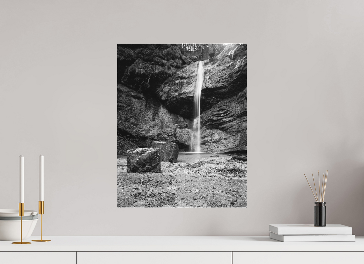 "the noise" - Wasserfall im Chiemgau