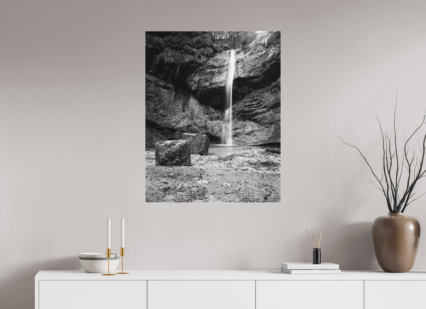 "the noise" - Wasserfall im Chiemgau