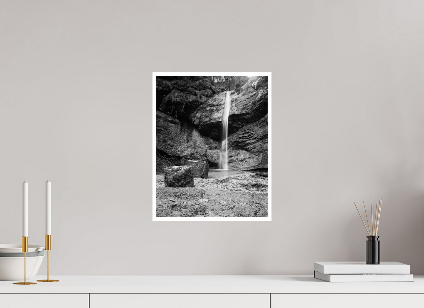 "the noise" - Wasserfall im Chiemgau