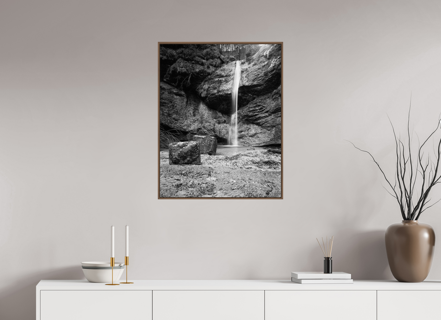 "the noise" - Wasserfall im Chiemgau