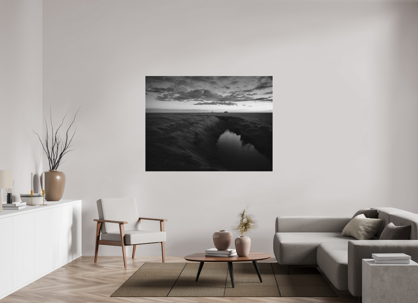 "silver light" - landscape near St. Peter Ording