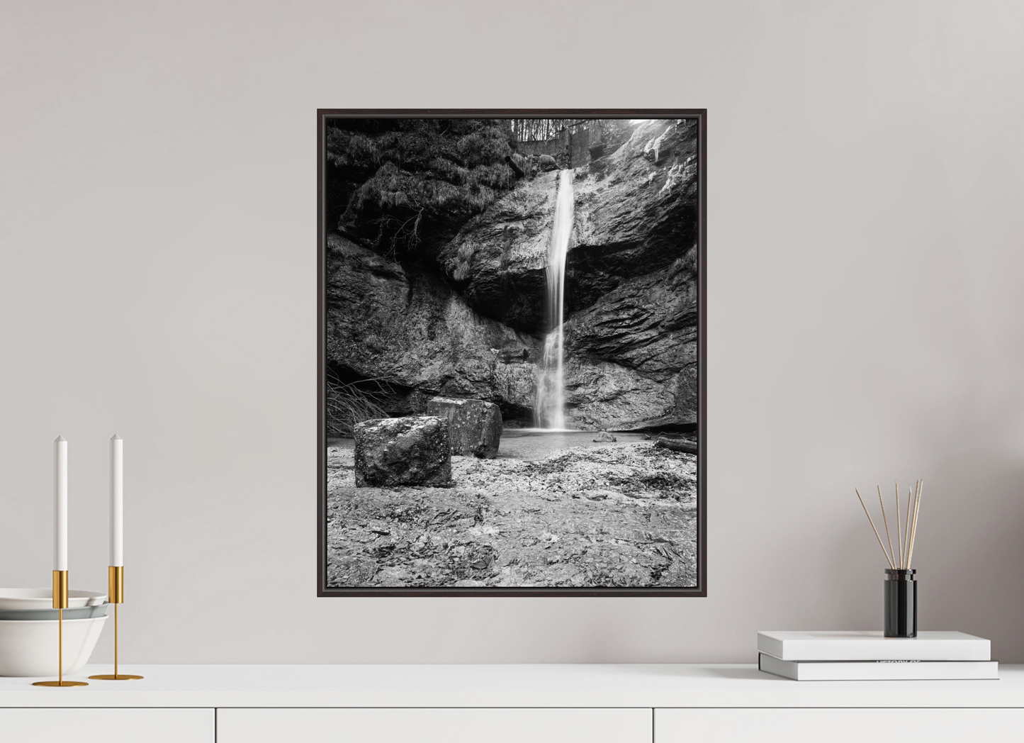 "the noise" - Wasserfall im Chiemgau